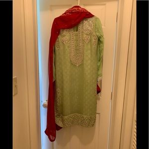 Pakistani Indian fancy shalwar kameez